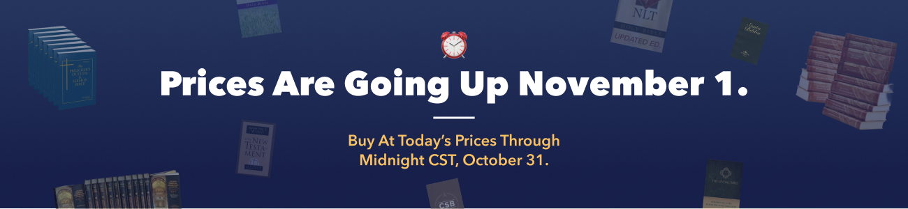 Price Increase Starting November 1, 2026